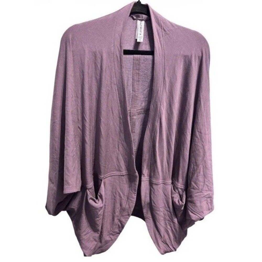 Athleta Nirvana Cocoon Wrap Violet Mauve Purple Size 1X